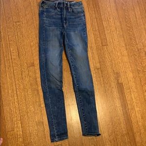 American Eagle , Super stretch high waist jeggings